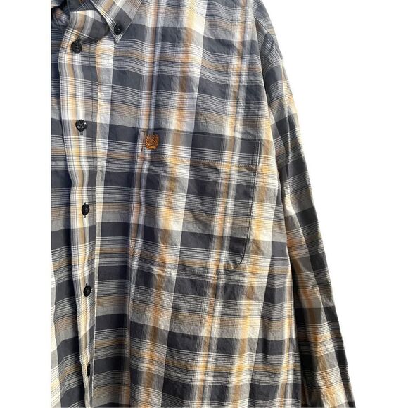 Cinch Mens Multicolor Plaid Long Sleeve Button Down Western Shirt Size XXL - Picture 10 of 16